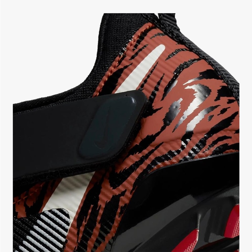 Nike Women's Black and Orange Cycle Shoes - Picture 2 of 5